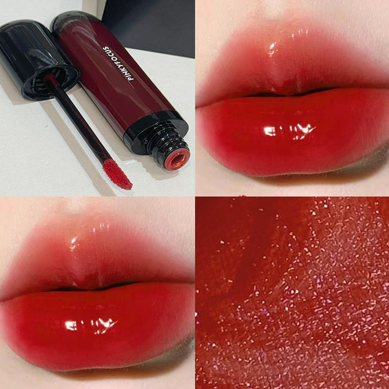 Gloss à lèvres laqué, nourrissant, hydratant, imperméable, sans taches