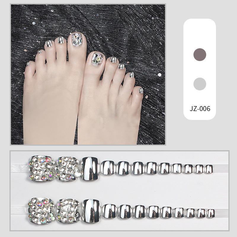 Portez un patch pour les pieds Beauty Piece amovible Nail Art