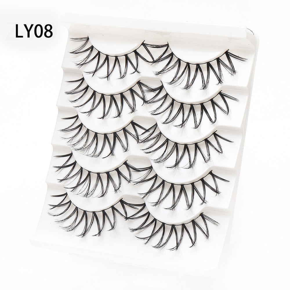 Sharpened Eyelashes Natural Fairy Comic Nude Eyelash Barbie False Lashes