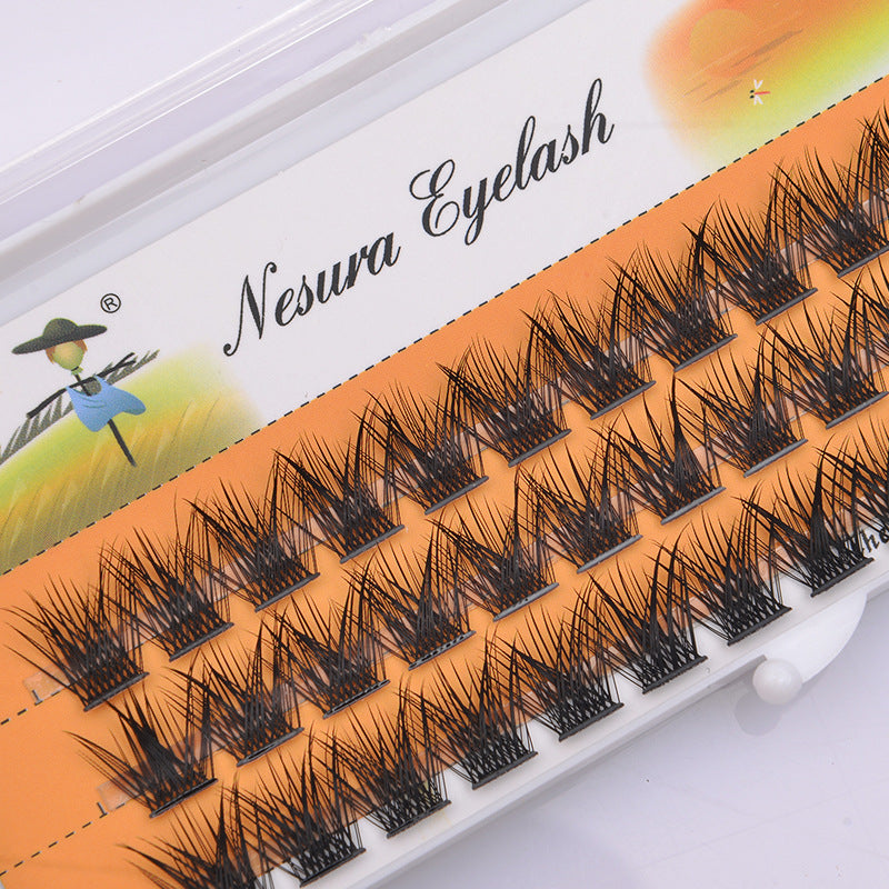 Hot Melt Little Devil Sunflower Lazy False Lashes