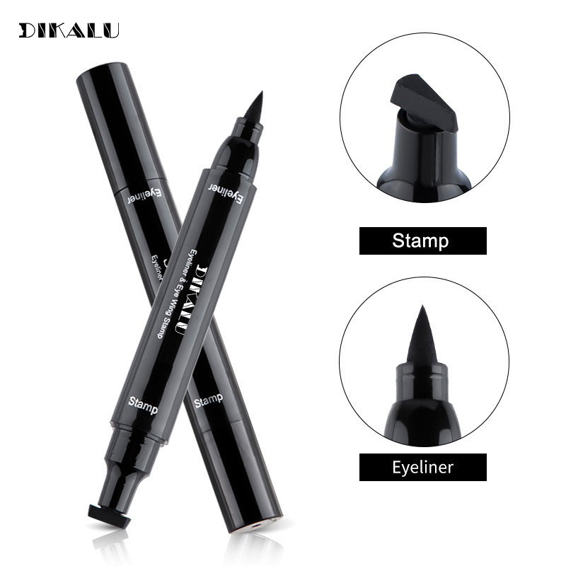 Double-headed Triangle Seal Mark Waterproof Not Eyeliner