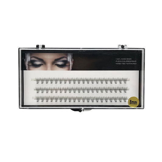 Eyelash Eyelashes Three Rows Soft Comfortable Fine Stem Not False Lashes