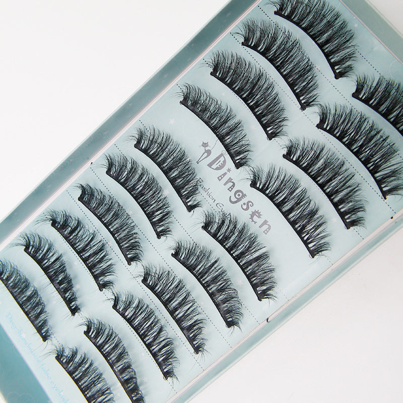 Eyelashes For Three-dimensional Eyelash Natural Thick False Lashes