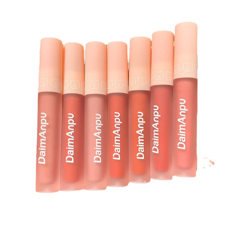 Pink Bear Cotton Sense Lacquer Sweet Lip Glosses