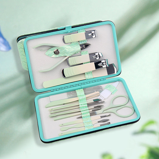 Full Manicure Implement Household Pedicure Scissor Exfoliating Nail Tool Set