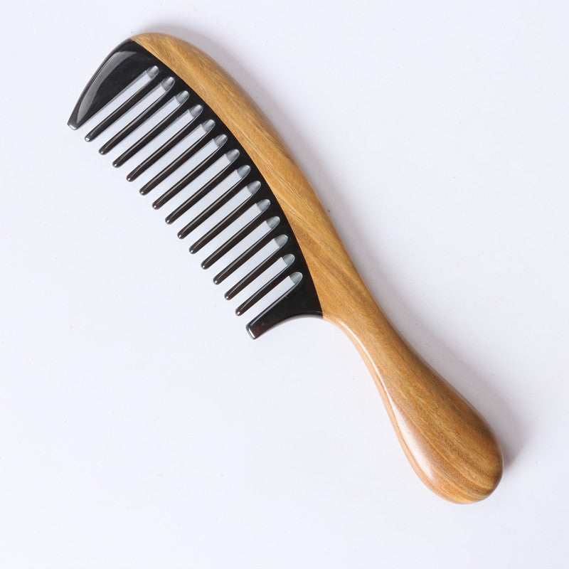 Brosses et peignes à cheveux à tête ronde et à dents denses pour femmes, lettrage long