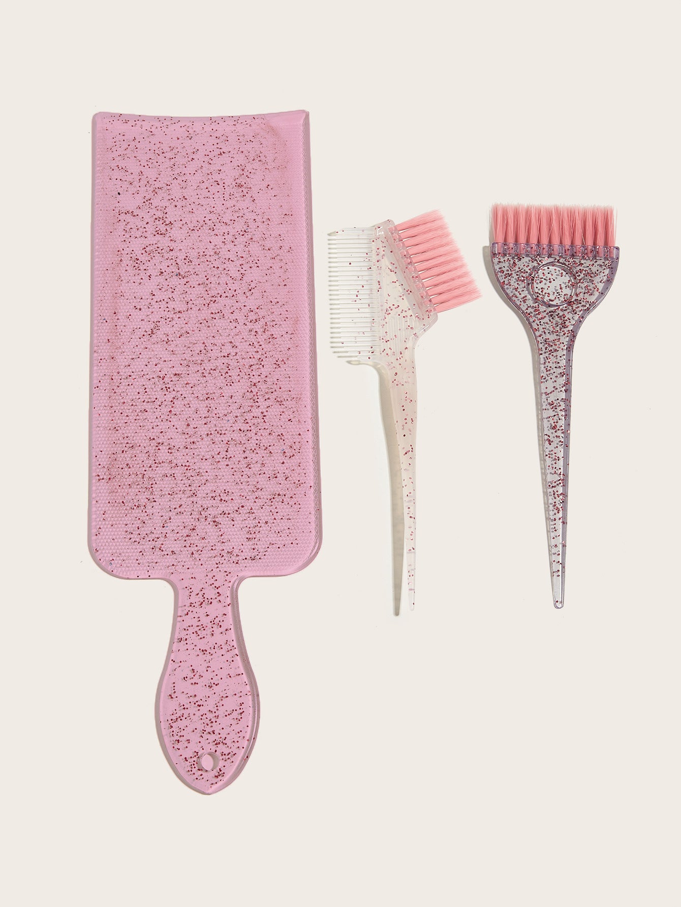 Accessoires de maquillage de brosse de traitement de coloration de ménage de teinture de cristal