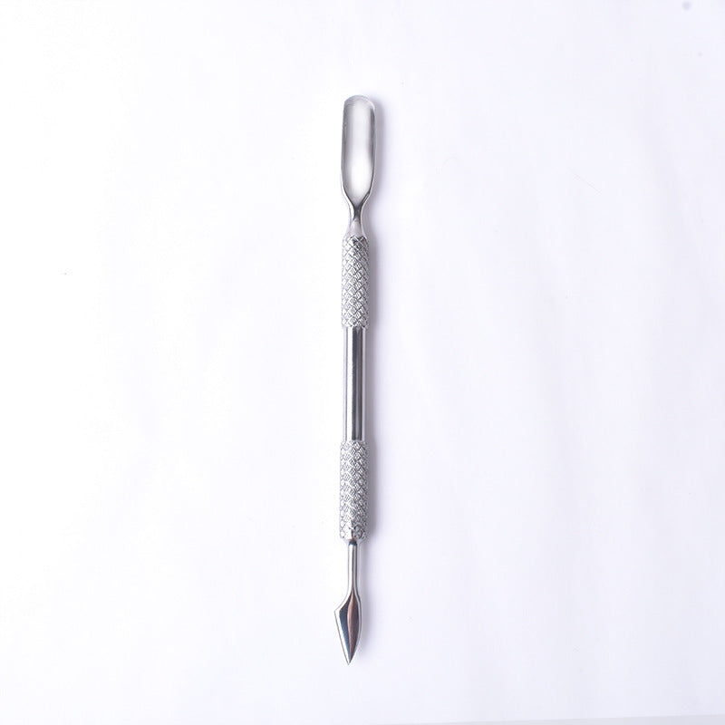 Ensemble d'outils professionnels pour ongles en acier inoxydable pour peau morte et bouche oblique