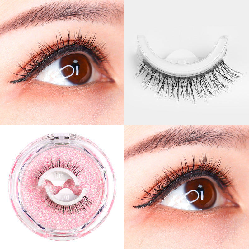 Self-adhesive Eyelashes Repeated Use Double Adhesive Strip Natural False Lashes