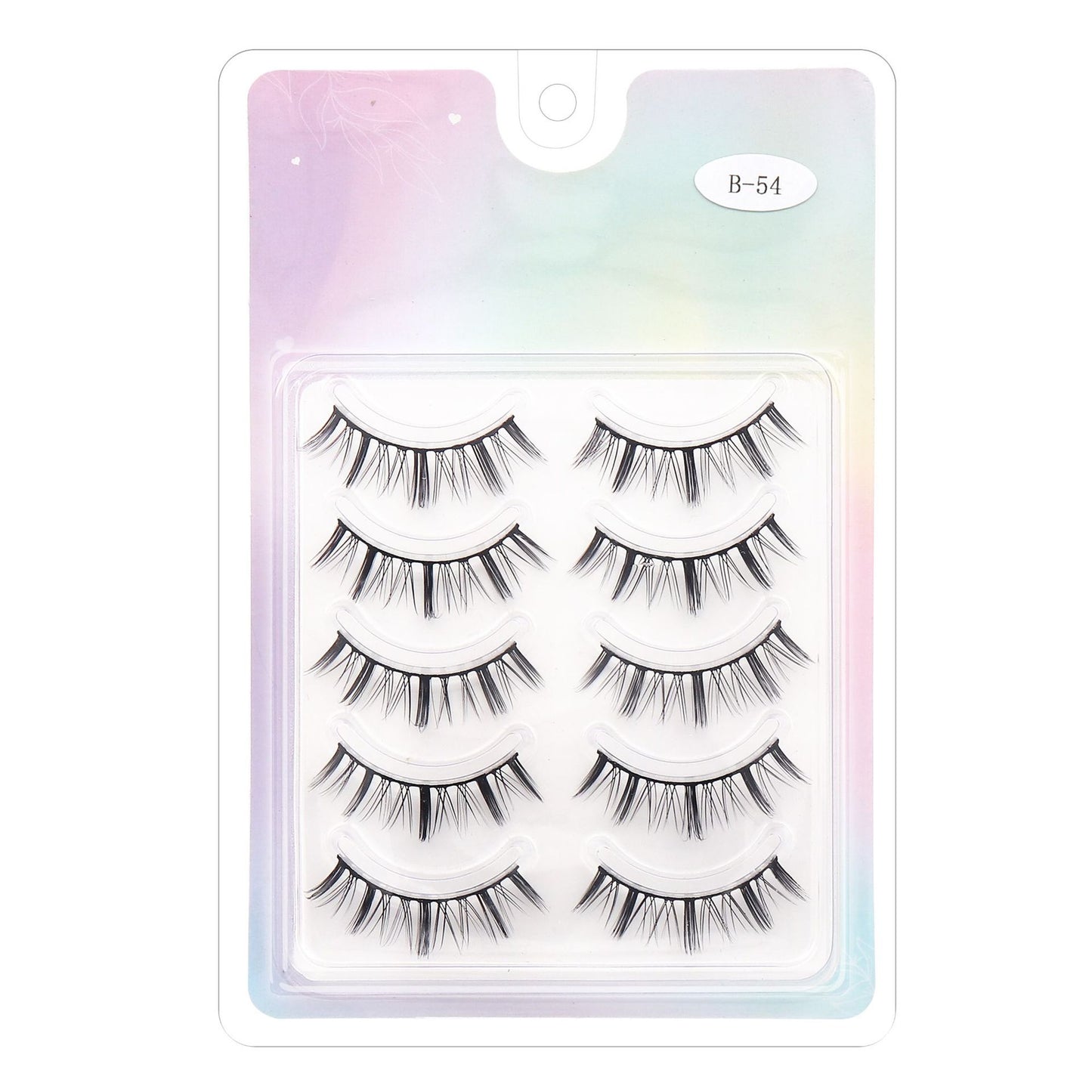 Pairs Of Chemical Fiber Devil Eyelashes False Lashes