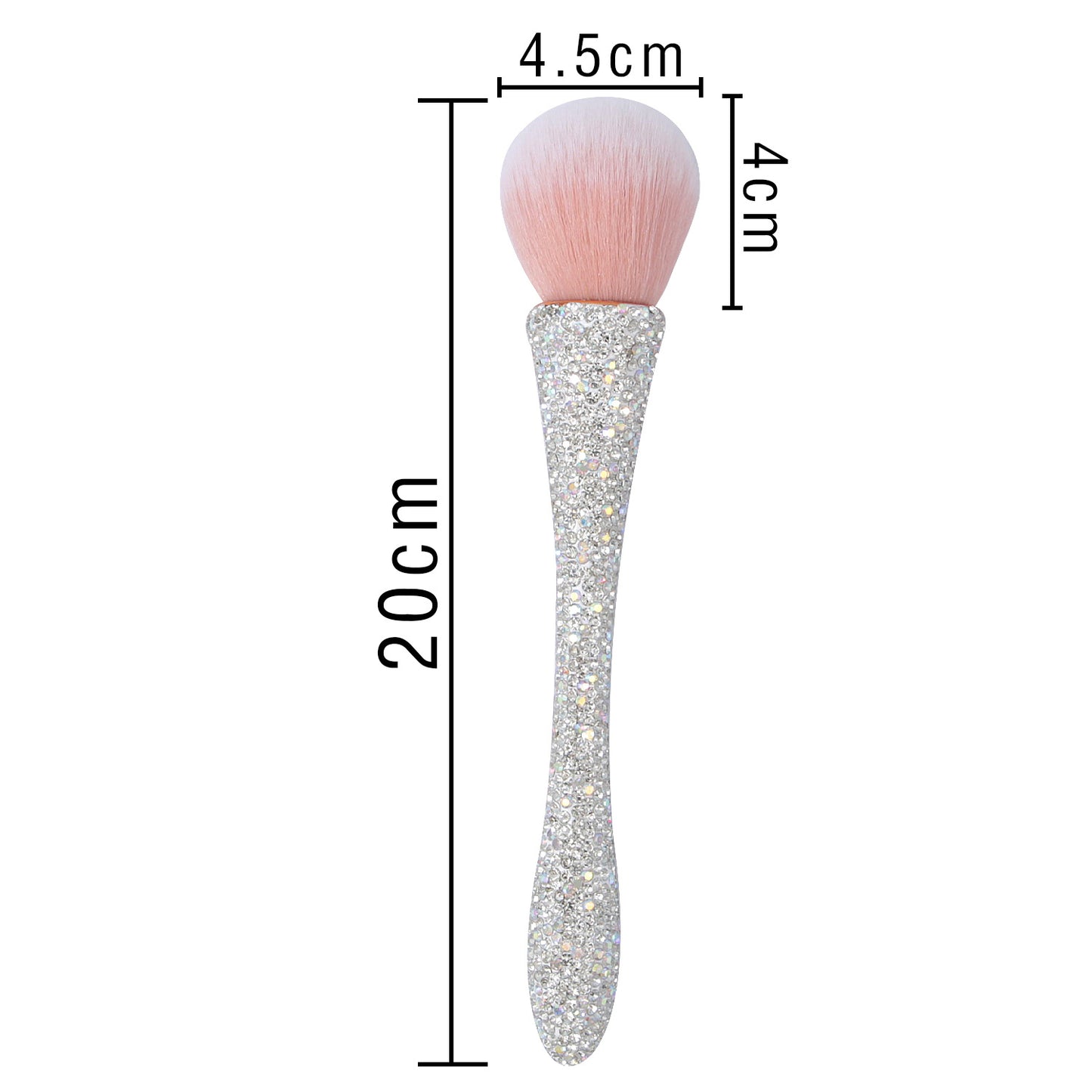 Small Waist Powder Brush Goblet Finishing Blush Beginner Makeup Brushes Accessories