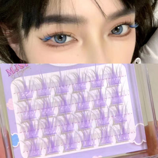 Fashion Colorful Fantasy Color Eyelashes Hot Style False Lashes