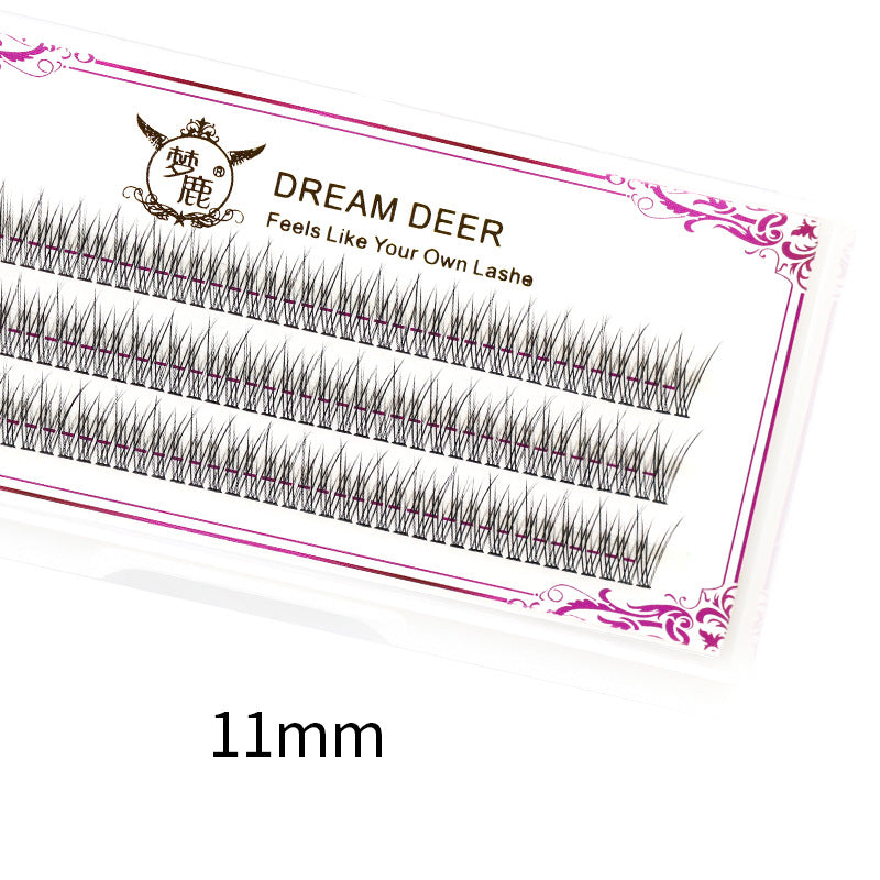 Fishtail Eyelash Female Supernatural Individual Single False Lashes