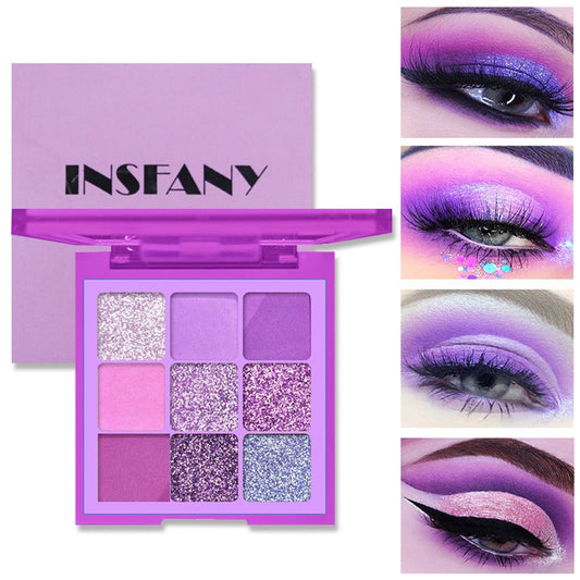 Shadow Raspberry Sauce Purple Brightening Modification Polarized Eyeshadow