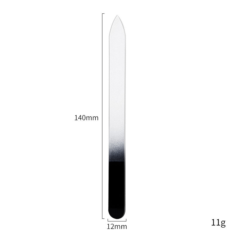 Ensemble d'outils pour polir, frotter, poncer et poncer les ongles en verre cristal