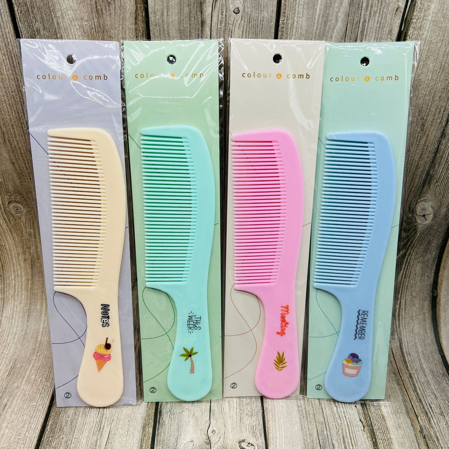 Brosses et peignes en caoutchouc vulcanisé pour adultes, coiffure de jour, dessin animé