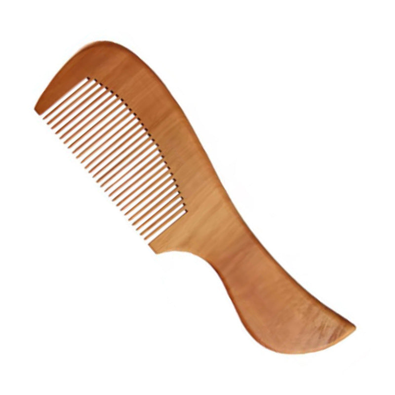 Mahogany Mini Small Semicircle Thickened Massage Hair Brushes & Combs