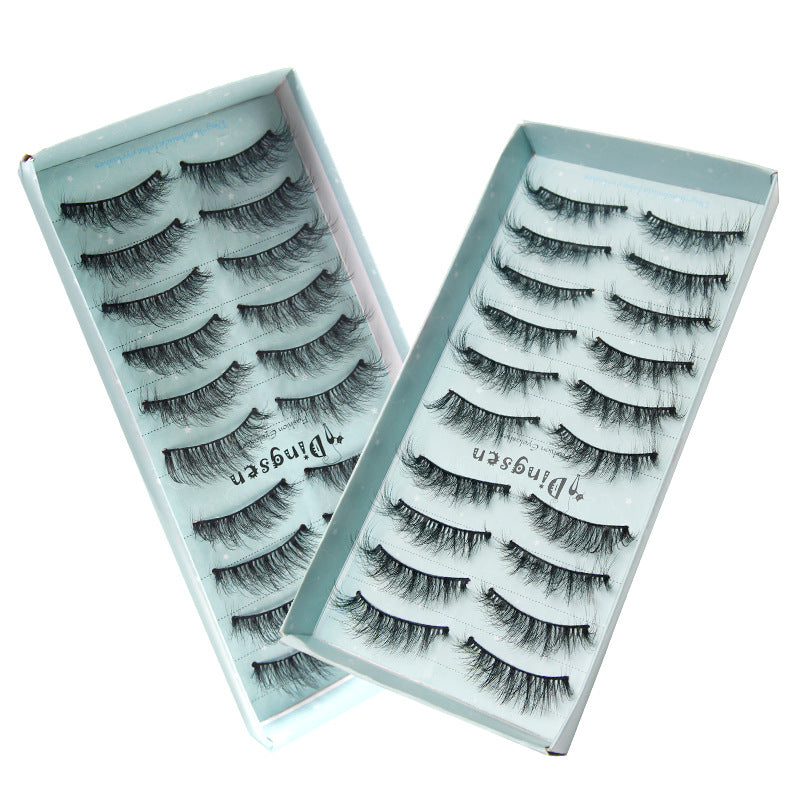 Eyelashes For Three-dimensional Eyelash Natural Thick False Lashes