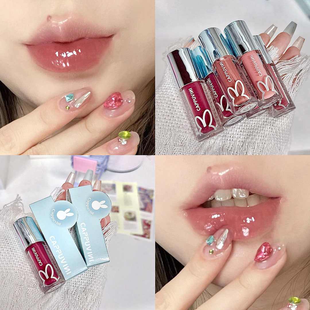 Water Glass Mirror Gloss Low Saturation Plain Lip Glosses