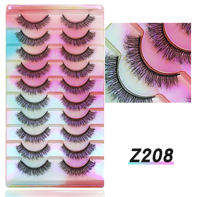 Eyelashes Stable Fried Eyelash Curling Pairs False Lashes