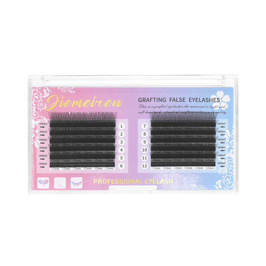 Grafting Soft Not Scattered Root Two-leaf False Lashes