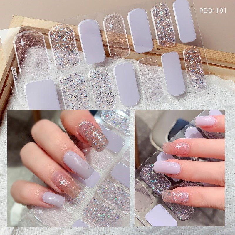 Love Waterproof Durable Applique Finished Patch Nail Art