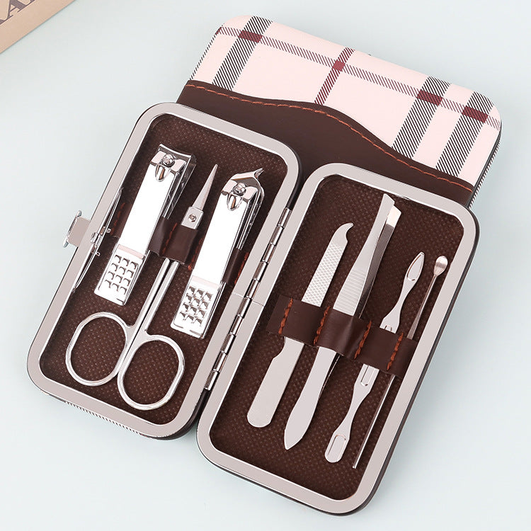 Coffret de ciseaux de beauté et d'outils de manucure imprimables