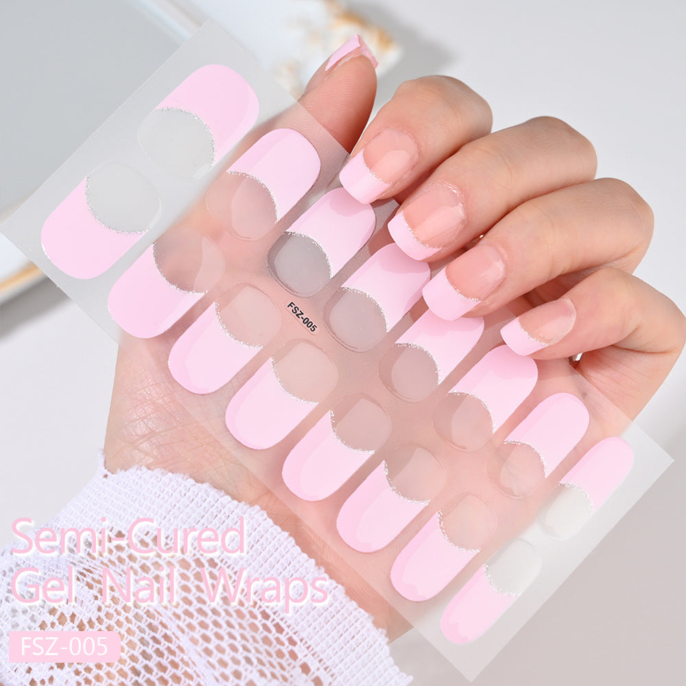 Innovative Attractive Durable Gel Therapy Soft Nail Stickers