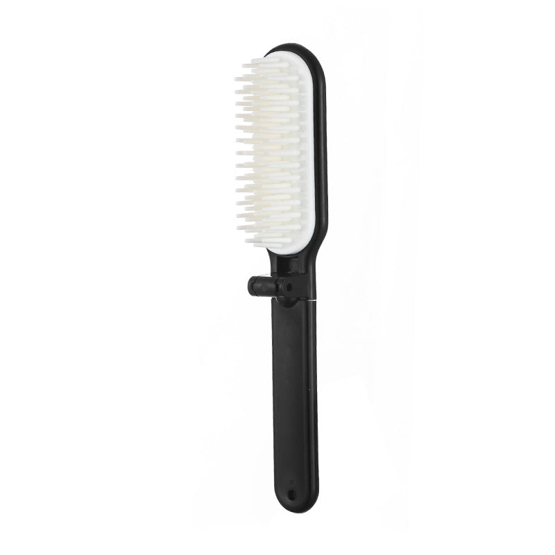 Brosses et peignes à cheveux portables pliables à dents souples