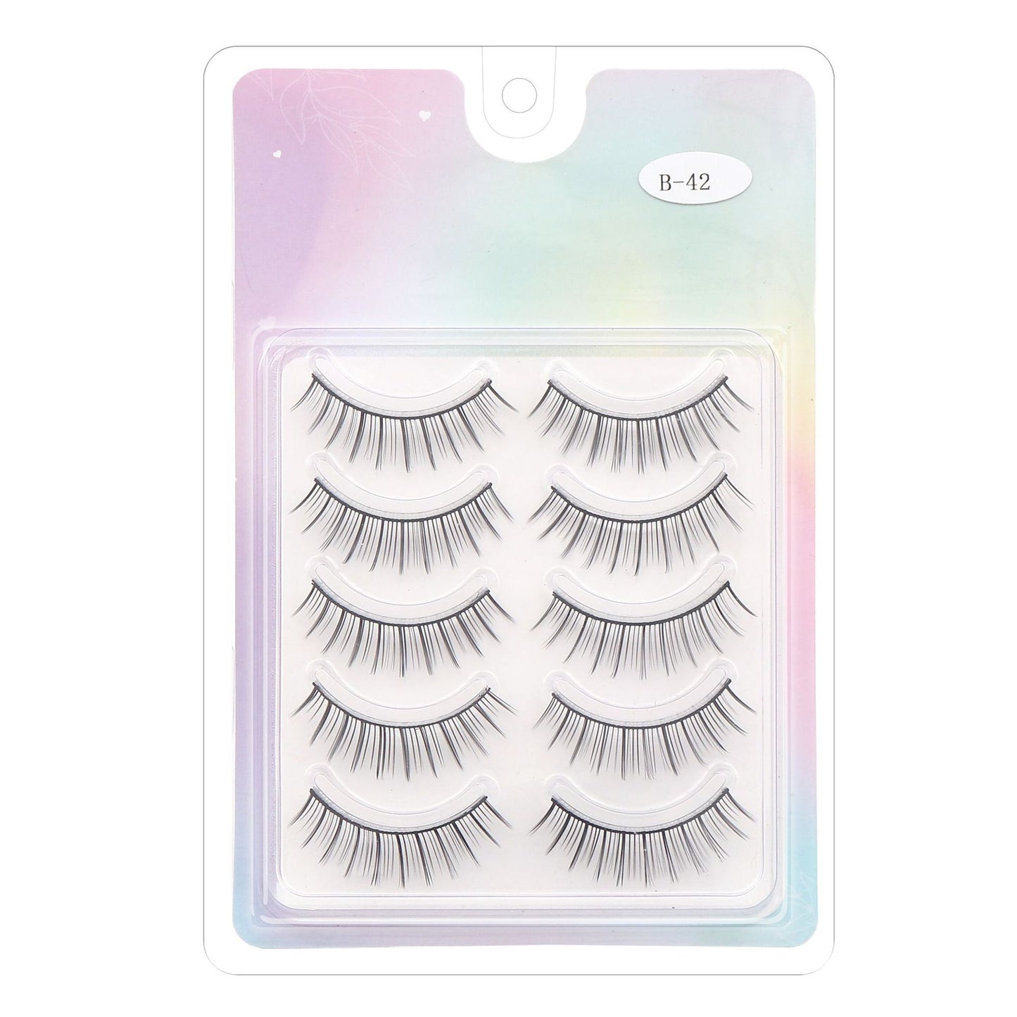 Pairs Of Chemical Fiber Devil Eyelashes False Lashes