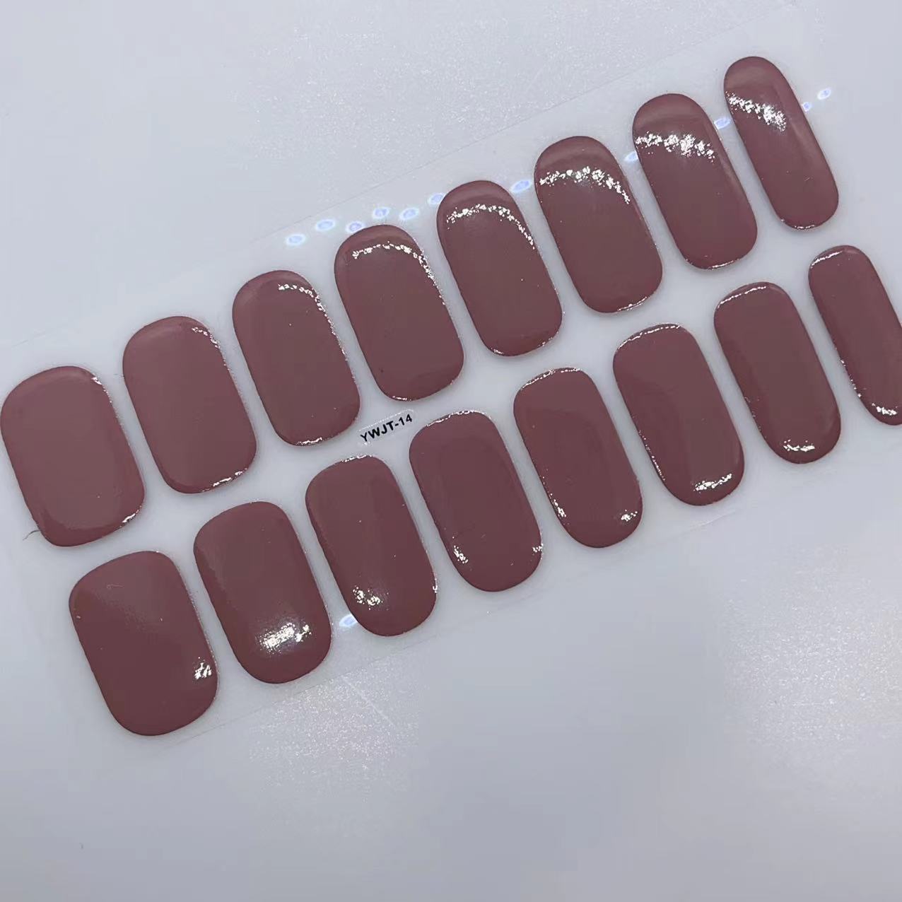 Hot Finger Gel Strong Waterproof Uv Nail Stickers