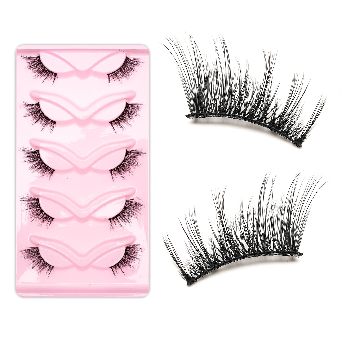 Fox Oblique Eyelashes Fluffy Thick Curl False Lashes