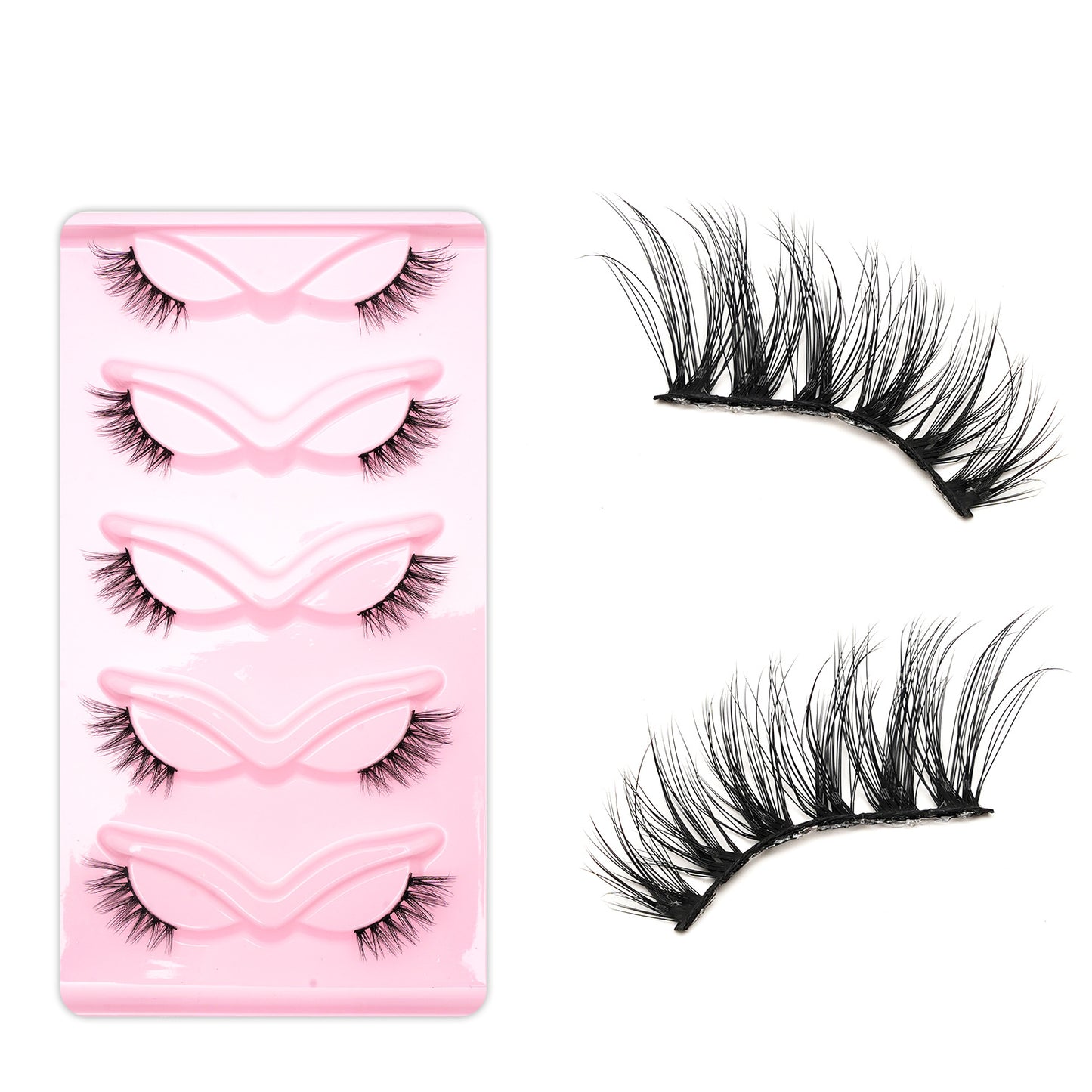 Fox Oblique Eyelashes Fluffy Thick Curl False Lashes