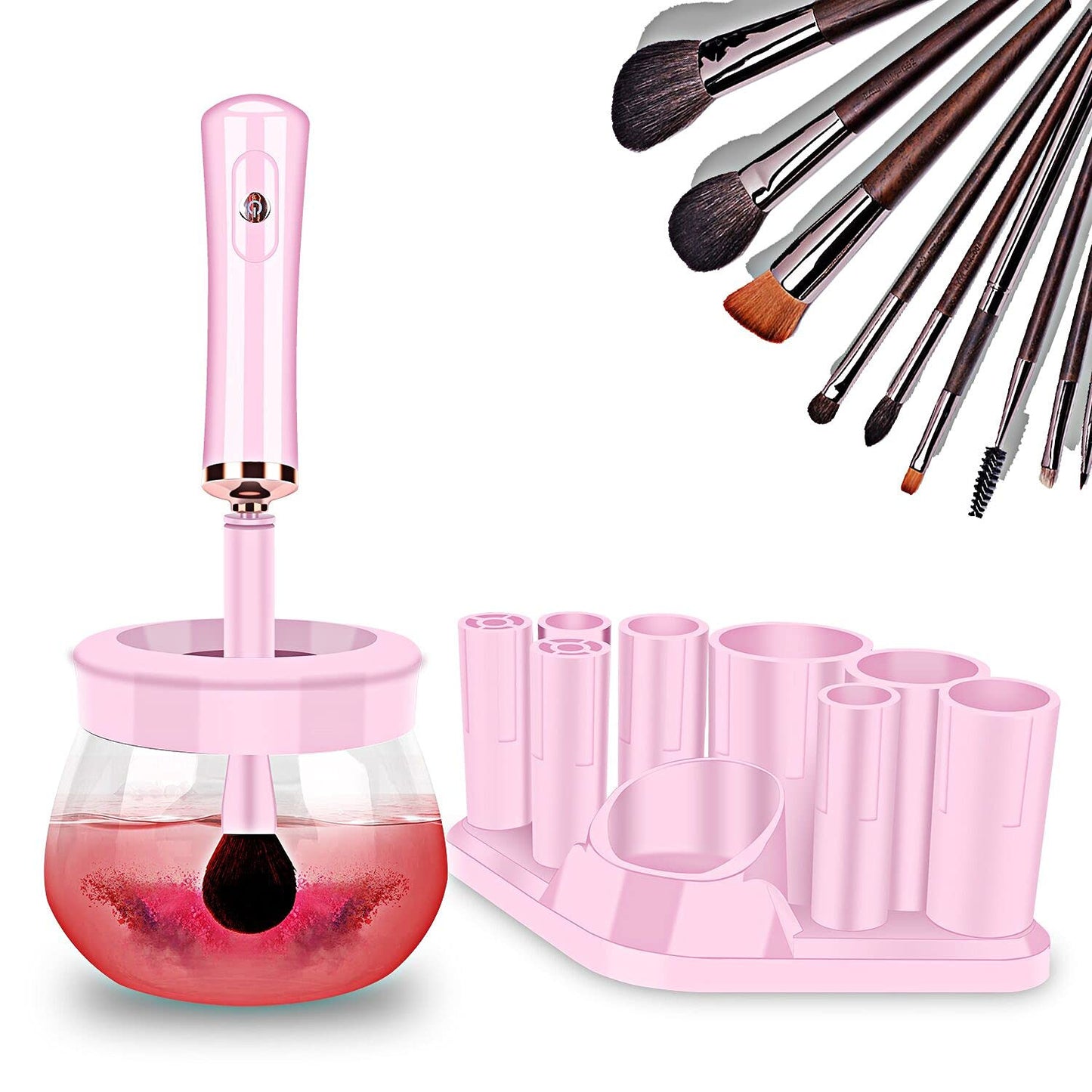 Electric Cosmetic Brush Cleaning Device Automatic Makeup Brushes Accessories