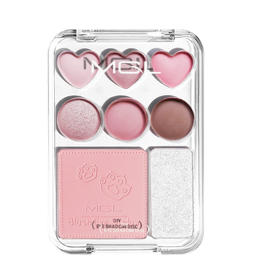 Fard à paupières Love Heart Shadow Plate Pink Pure Desire