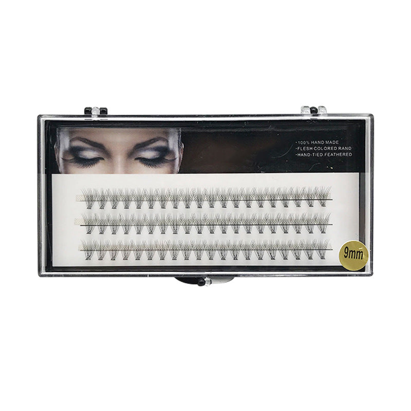 Eyelash Eyelashes Three Rows Soft Comfortable Fine Stem Not False Lashes