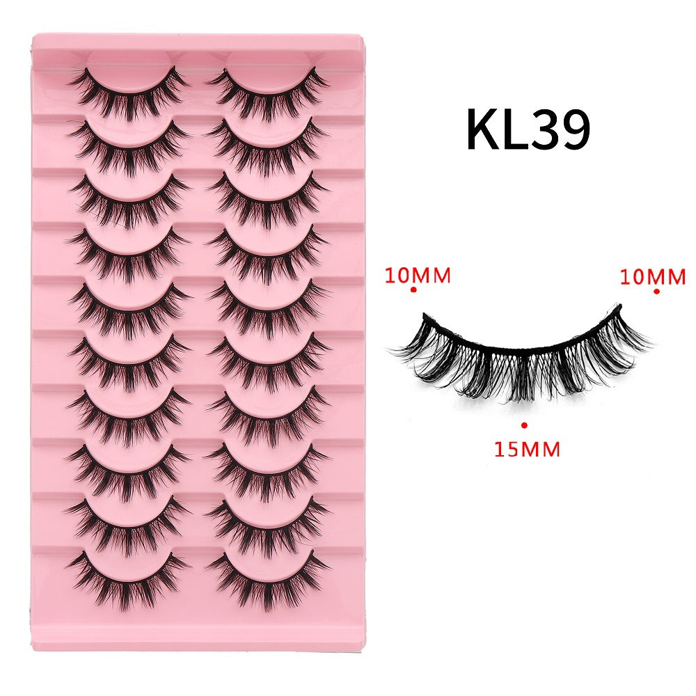 Of Little Devil Eyelashes Natural Hard False Lashes