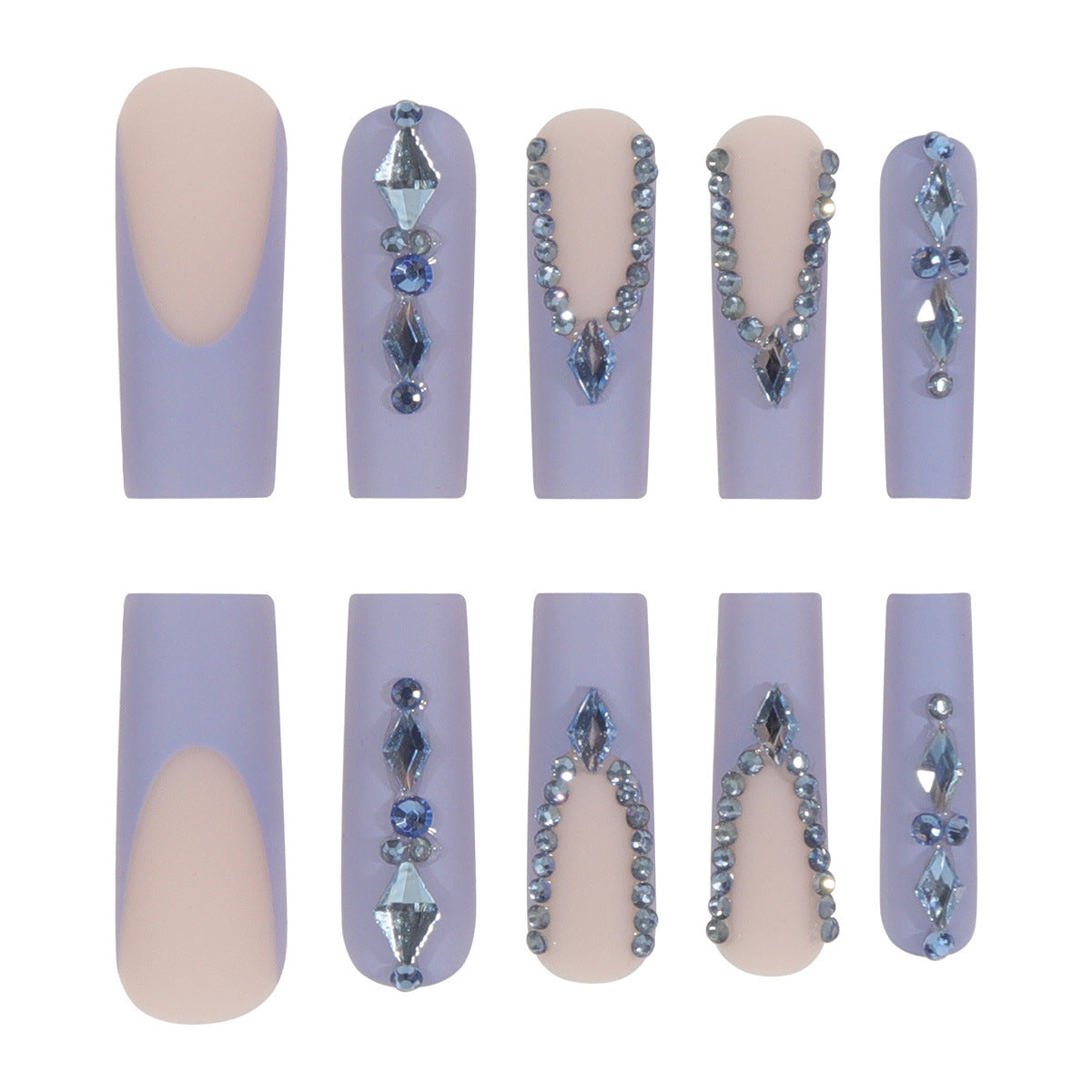 In The Debris Manicure Simple Wear Nail Art