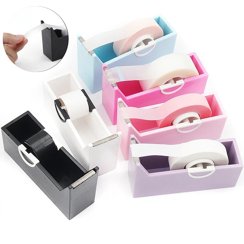 Eyelash Cutter Isolation Tape Adhesive Holder False Lashes