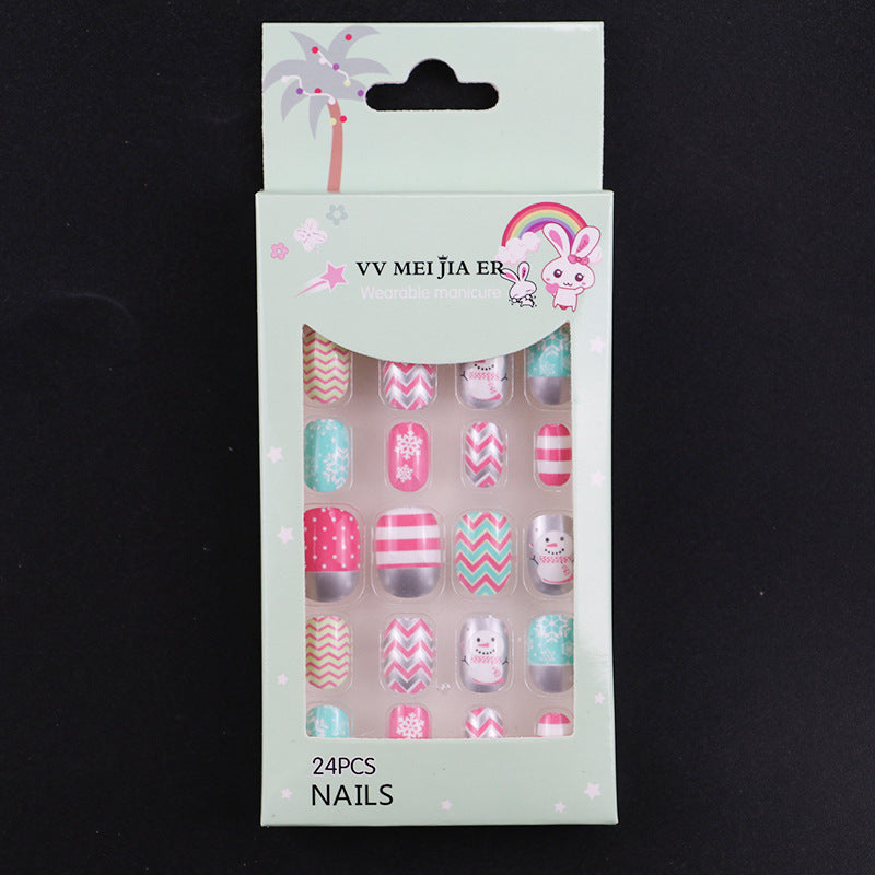 Faux ongles pour enfants en boîte Wear Armor Nail Art