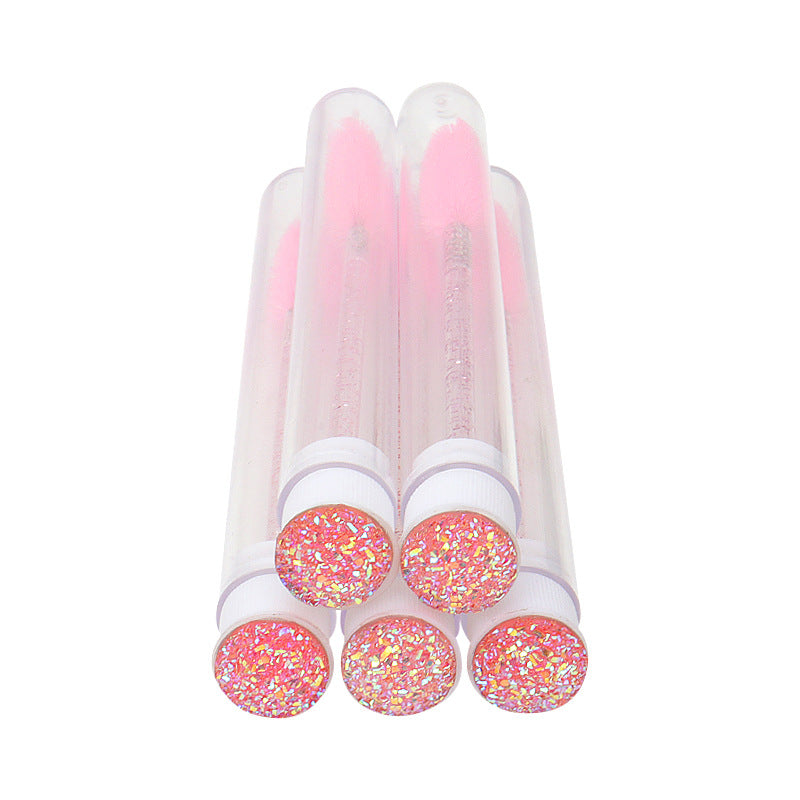 With Diamond Mascara Brush Disposable Crystal Makeup Brushes Accessories