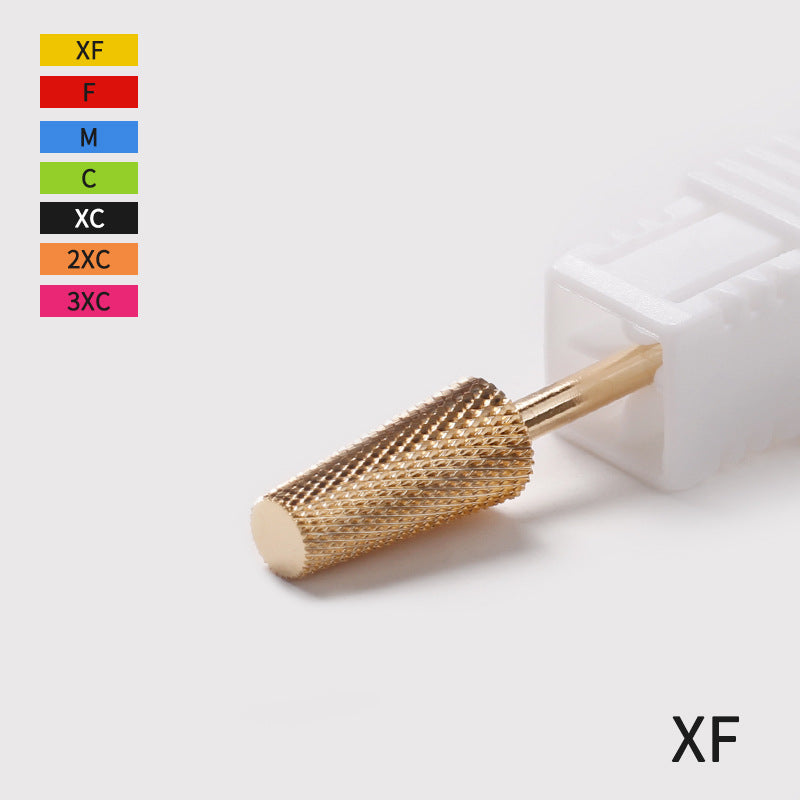 Ensemble d'outils de forage et de clouage en alliage pour machine à tête de meulage en acier