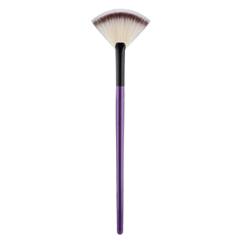 Fan-shaped Highlight Brush Even Soft Cosmetic Makeup Brushes Accessories