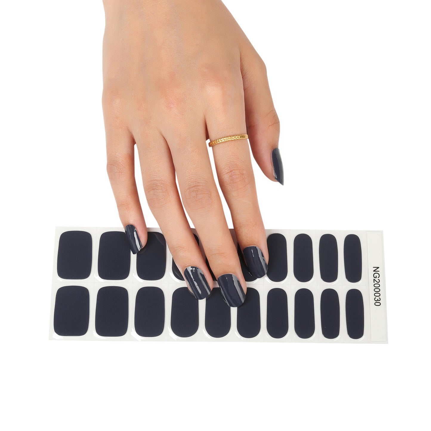 Gel Finger Therapy Light Uv Half Nail Stickers