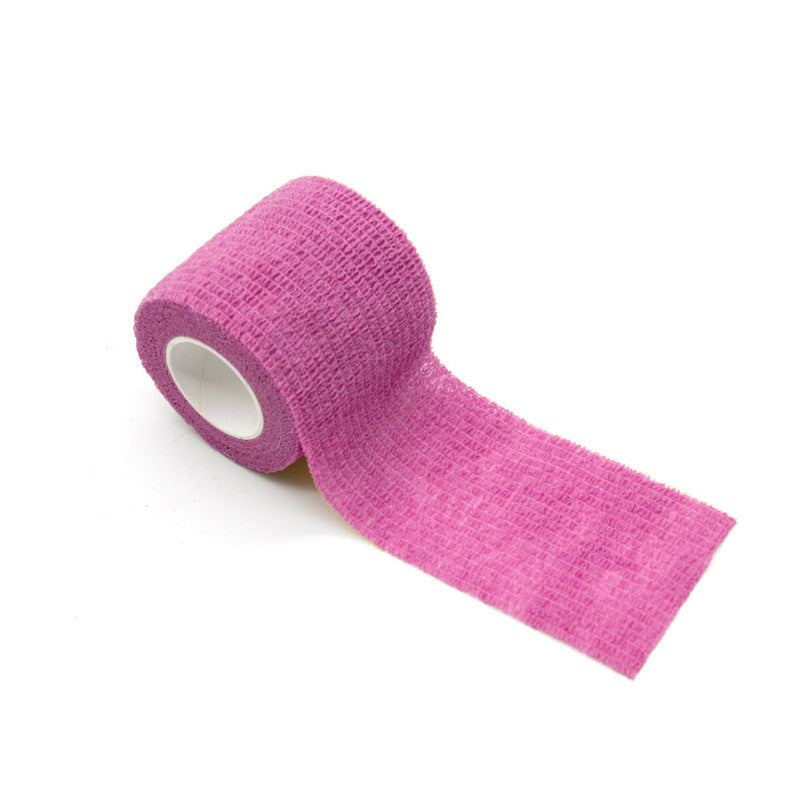 Poignée Bandage élastique auto-adhésif jetable Accessoires de maquillage antichoc