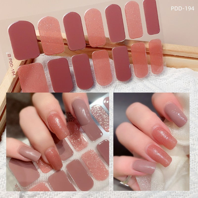 Love Waterproof Durable Applique Finished Patch Nail Art