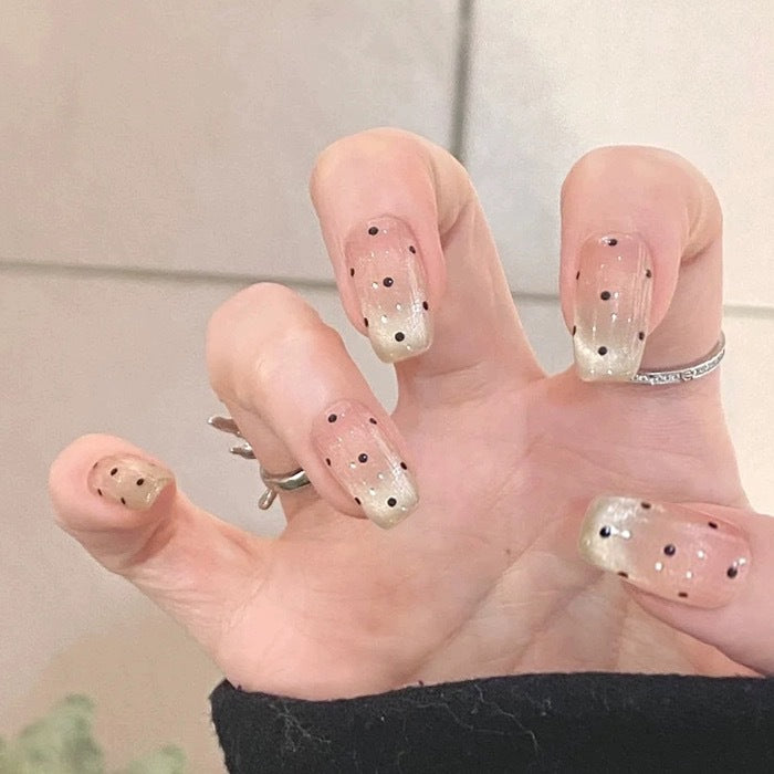 Polka Dot Wear Beauty Atmosphere Pure Nail Stickers