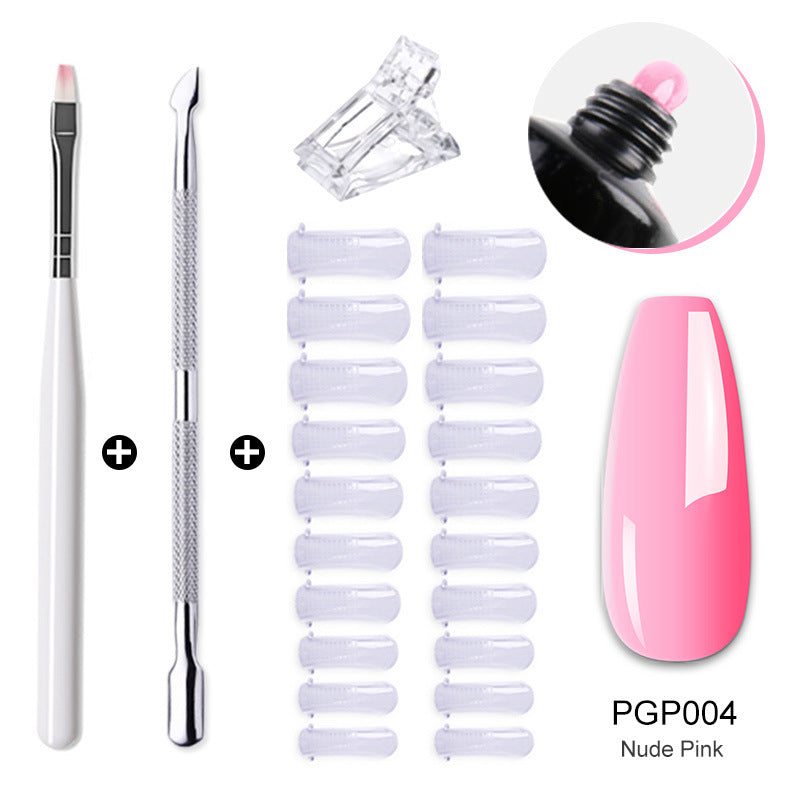 Beauty Crystal Extended Glue Suit Quick Nail Tool Set