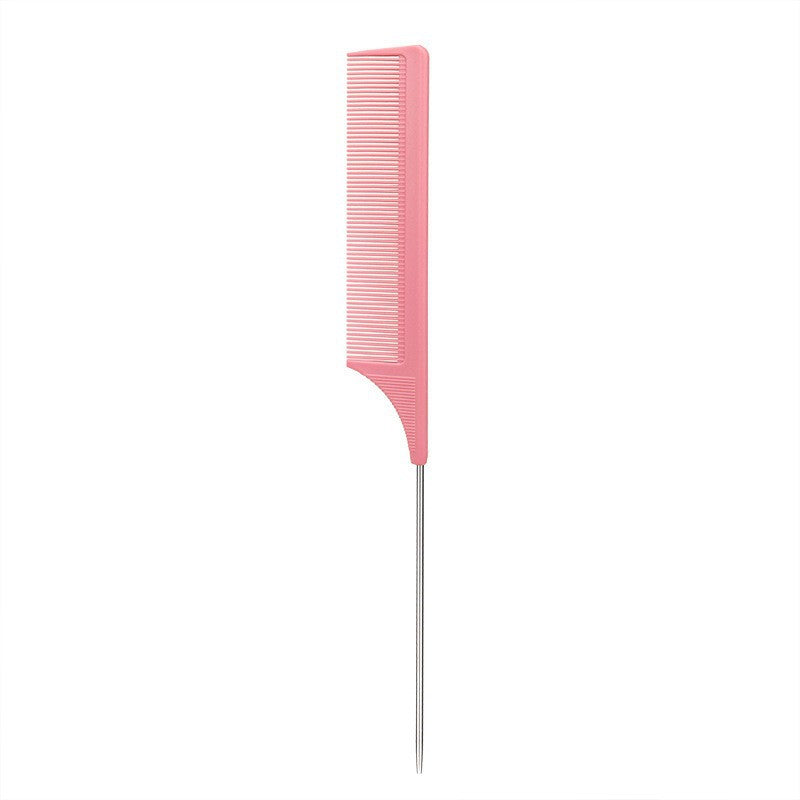 Brosse à sourcils en acier avec aiguille pour pelucher les brosses et peignes à cheveux