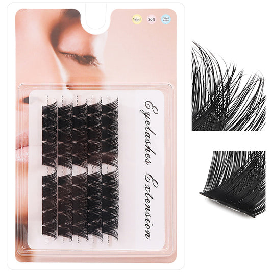 Eyelashes Stable Thick Curl Eyelash Segment False Lashes